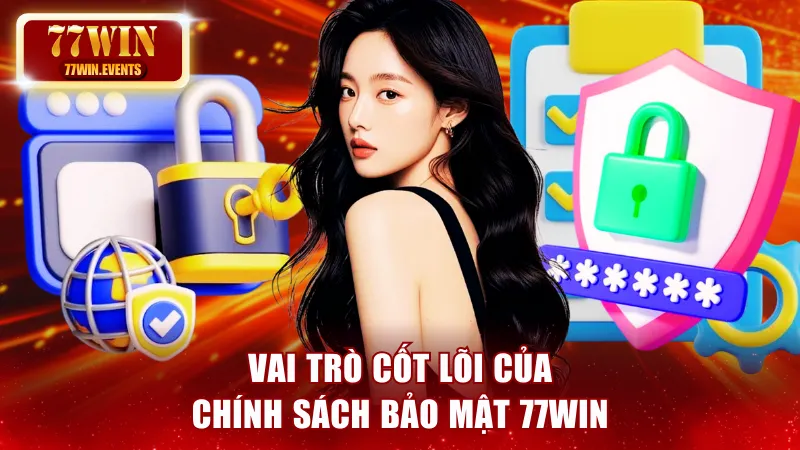 Vai trò cốt lõi của chính sách bảo mật 77win